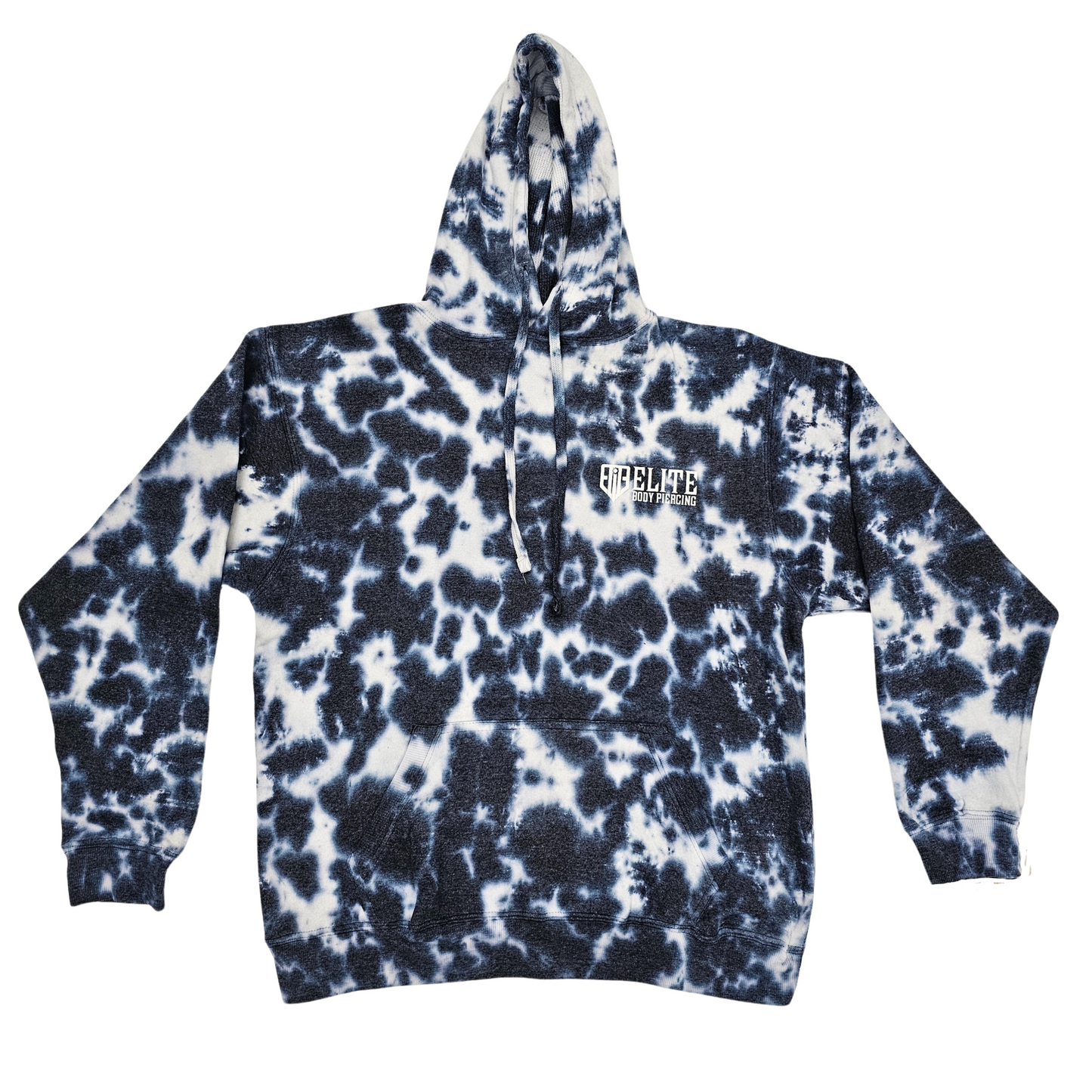 Charcoal/Navy Tie-dye Hoodie