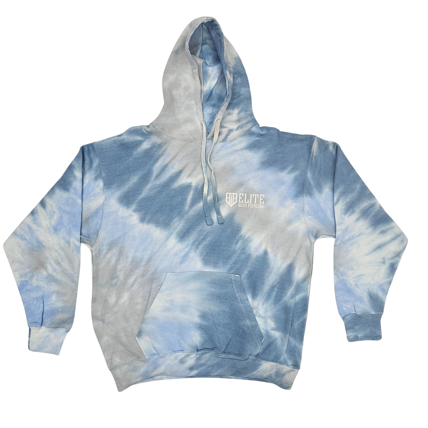 Waterfall Scrunch Tie-dye Hoodie