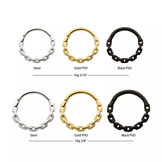 Chain Link Hinged Segment Clicker