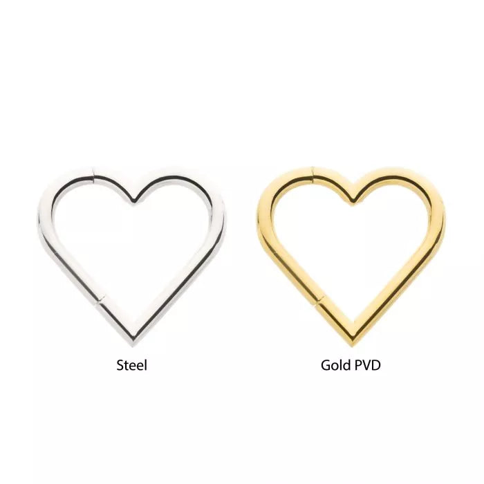 Heart Shape Hinged Segment Clicker