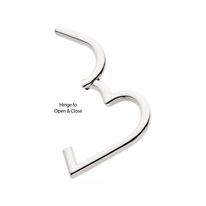 Heart Shape Hinged Segment Clicker