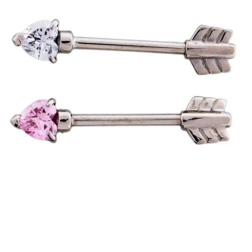 Gem Arrow Nipple Bars