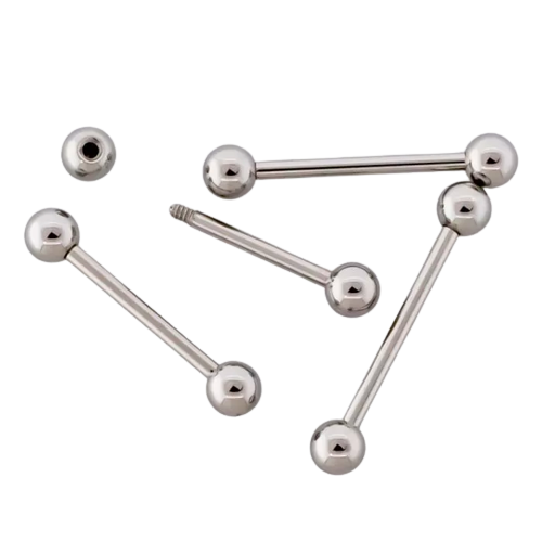 14g Externally Threaded Surgical Steel Barbell