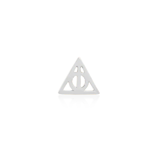 14k Gold Threadless Deathly Hallows Top