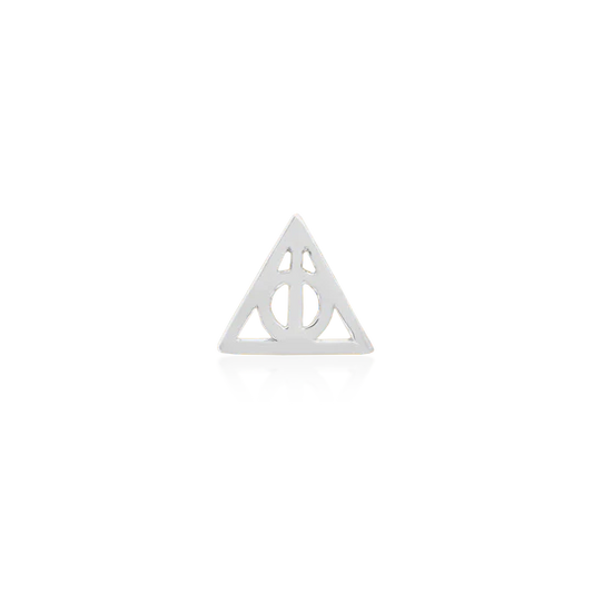14k Gold Threadless Deathly Hallows Top
