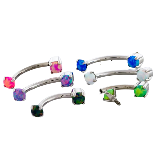 16G STEEL FRONT FACING OPAL CURVES