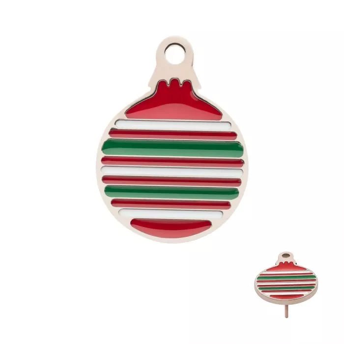 Titanium Christmas Ornament Top