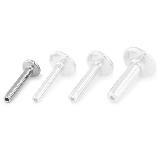 18g Titanium Threadless Posts