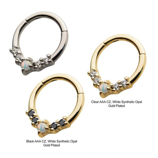 CZ & Opal Front Facing Clicker