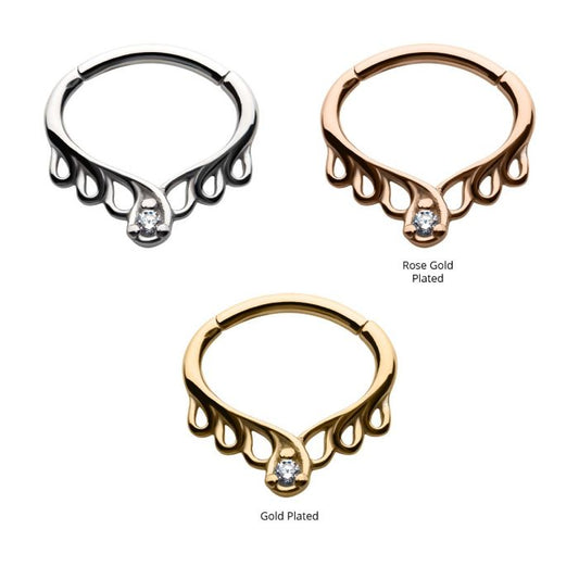 Tiara Gemmed Clicker