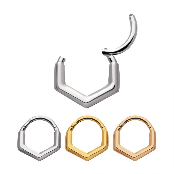 V-Shape Front Facing Clicker