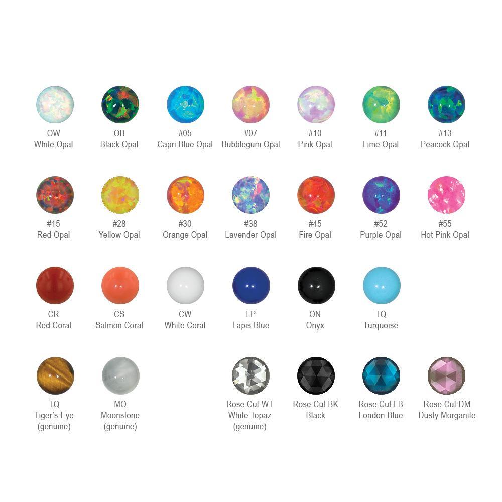 Threadless Bezel Set Cabochon Ends