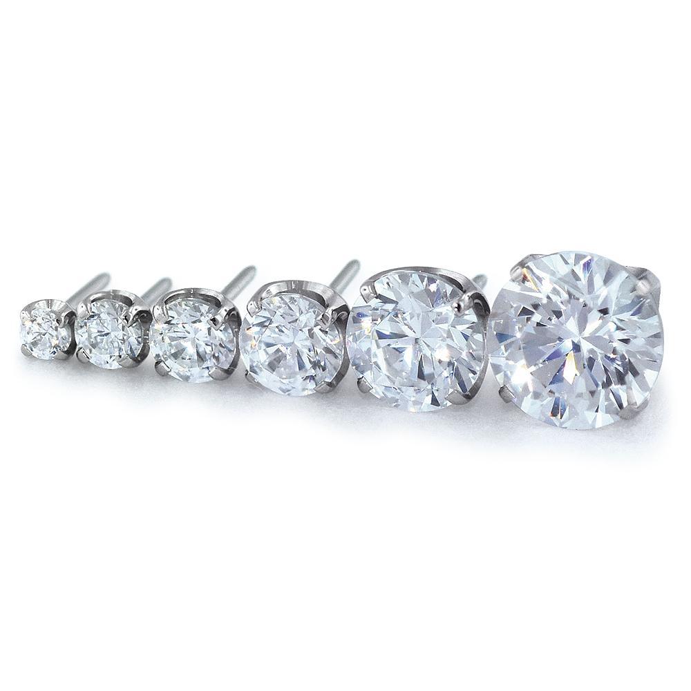 Threadless Prong Set Gem Ends