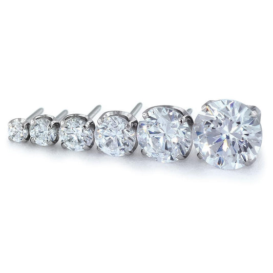 Threadless Prong Set Gem Ends