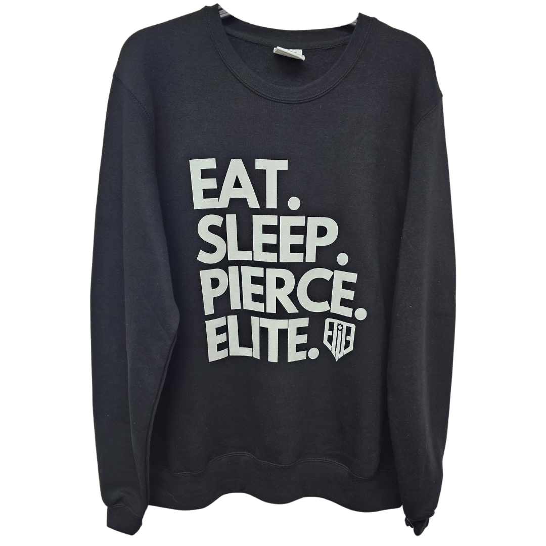 EAT SLEEP PIERCE ELITE Crew Neck Sweatshirt