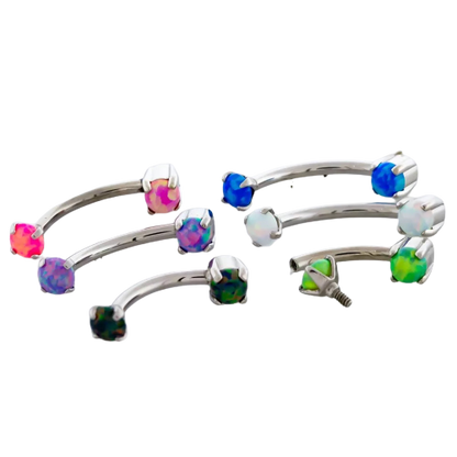 16G STEEL FRONT FACING OPAL CURVES