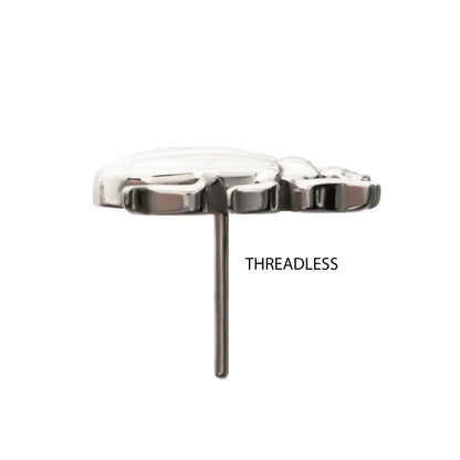 Titanium Threadless Beetle Top