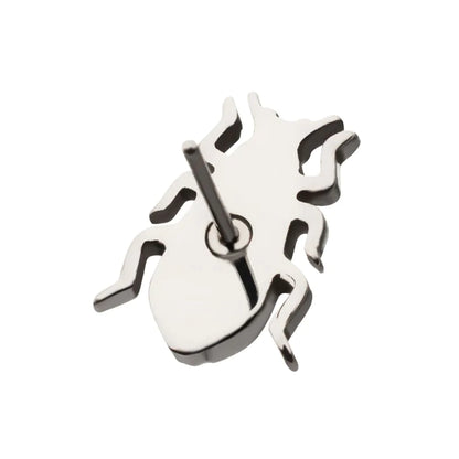 Titanium Threadless Beetle Top