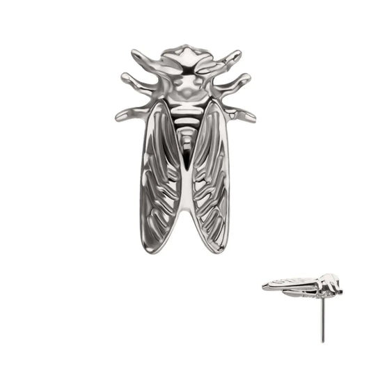 Titanium Threadless Cicada Top