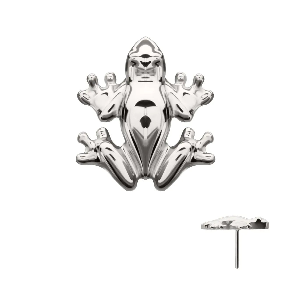 Titanium Threadless Frog Top