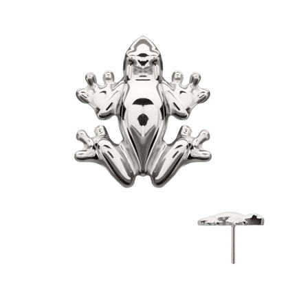 Titanium Threadless Frog Top