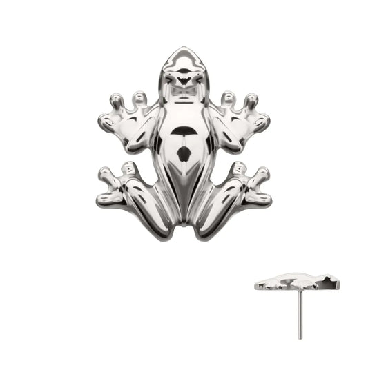 Titanium Threadless Frog Top