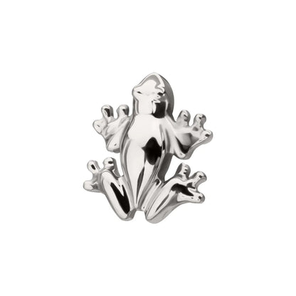 Titanium Threadless Frog Top